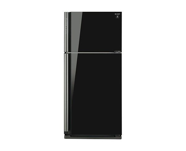 581L Sharp Black Top Mount Fridge